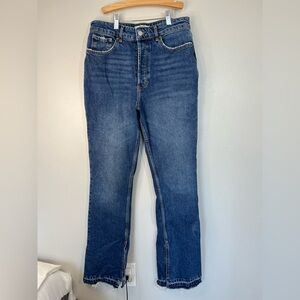 We the Free Emmy High Rise Boot Cut Split Seam Jeans Women’s 30